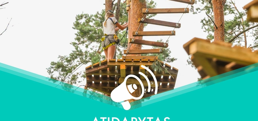 Atidarytas Utenos nuotykių parkas