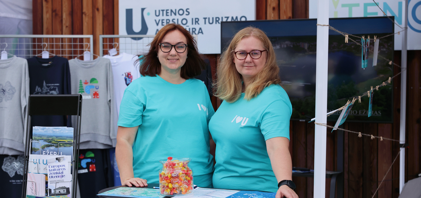Utenos miesto šventė - KIC „Taurapilis“ terasoje bendruomenių ir verslų gyvenimas