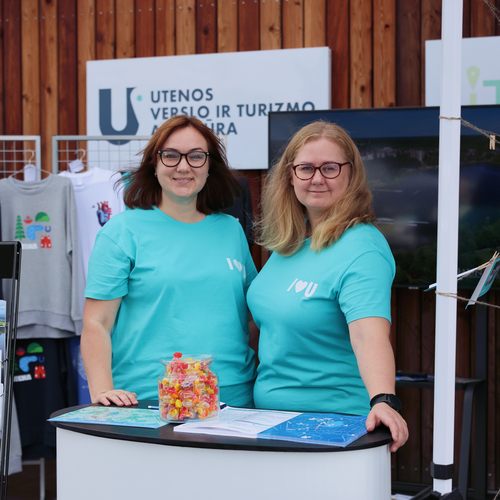 Utena City Festival – Gemeinschafts- und Geschäftsleben auf der Terrasse des KIC „Taurapilis“
