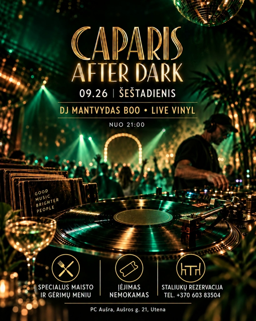 CAPARIS AFTER DARK | 26.09. | SAMSTAG