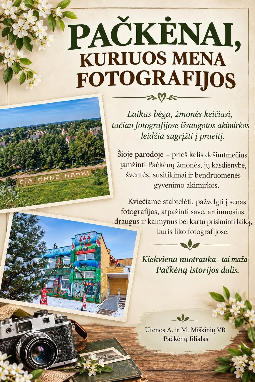 Fotoausstellung „Pachkėnai – in Fotografien erinnert“