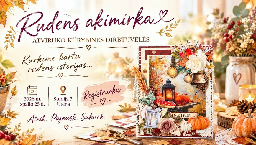 3D ATVIRUKO KŪRYBINĖS DIRBTUVĖLĖS