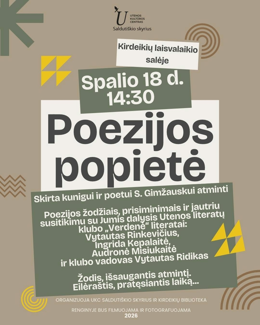 Poezijos popietė