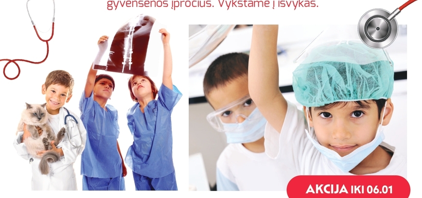 Mažosios medicinos mokyklos VASAROS STOVYKLA