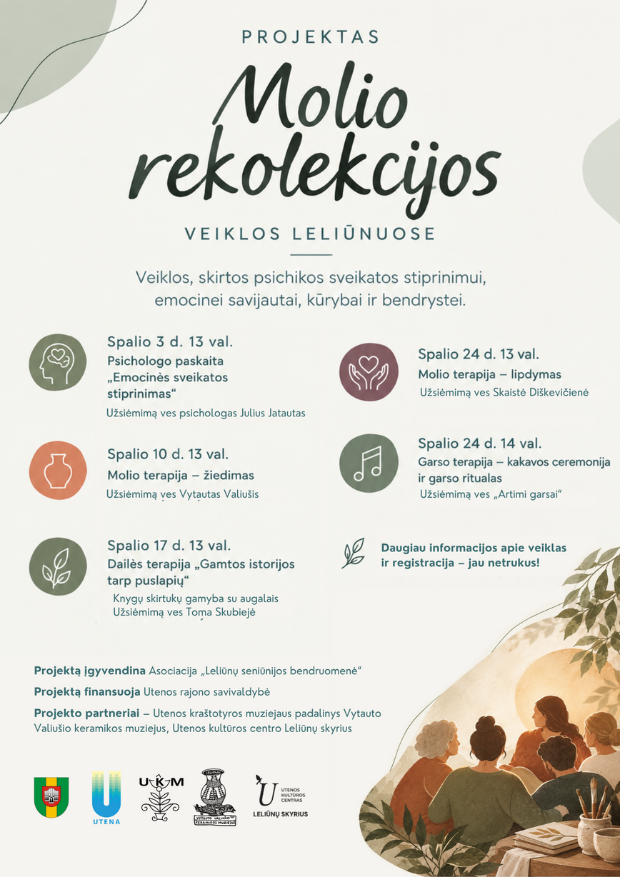 Renginių ciklas „Molio rekolekcijos“