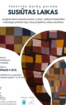 Tekstildarbu izstādes "Izšūtais laiks" prezentācija