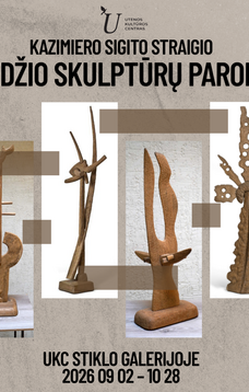 Kazimiera Sigita Straiģa KOKA SKULPTŪRU IZSTĀDE