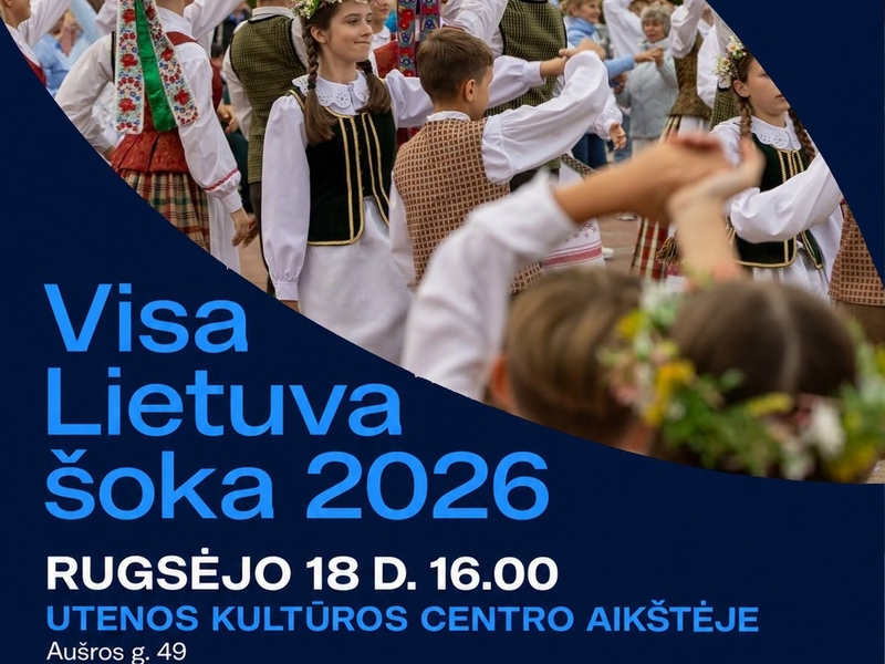 „Visa Lietuva šoka 2026“