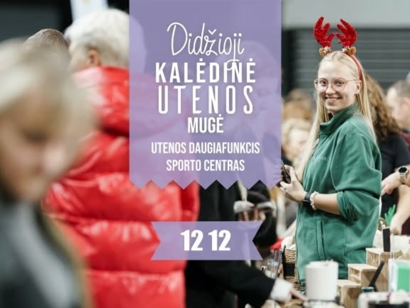 Didžioji kalėdinė Utenos mugė 2026