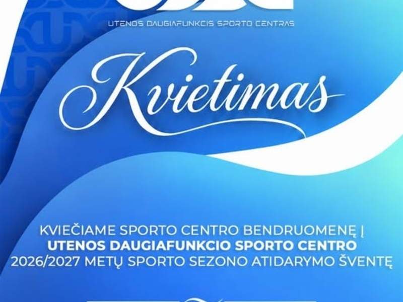 2026/2027 metų sporto sezono atidarymo šventė
