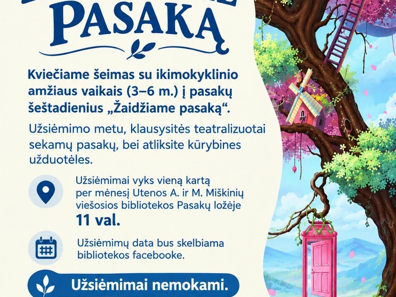 Märchensamstag: Ein Märchen nachspielen