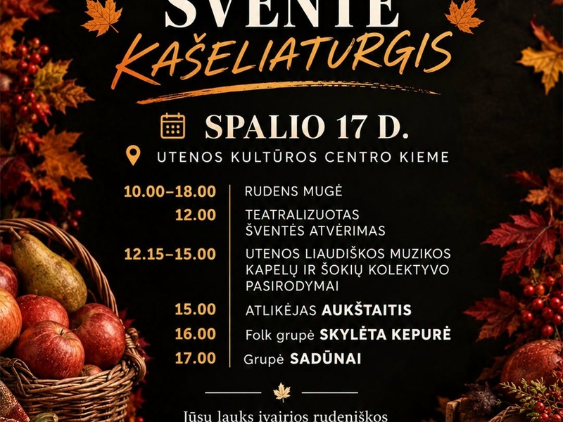 RUDENS SPALVŲ ŠVENTĖ „KAŠELIATURGIS“ 