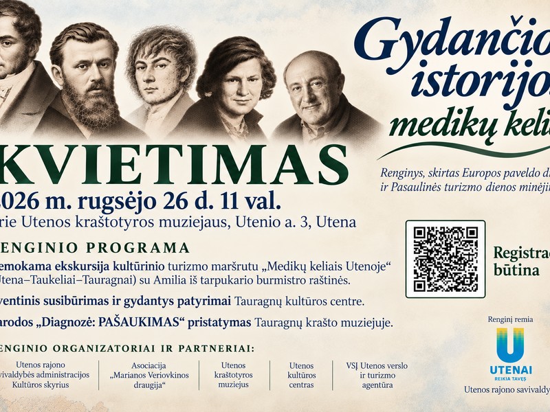 Ekskursija „Gydančios istorijos: medikų kelias“