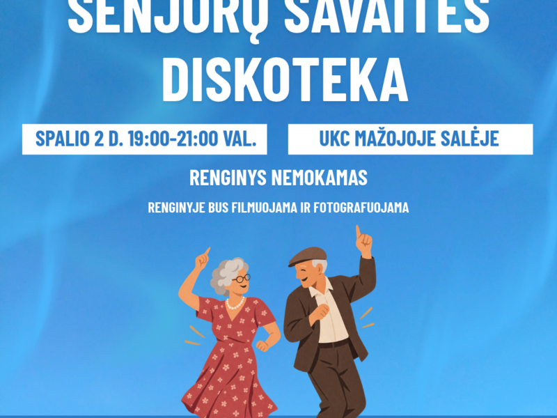 Disco in der Seniorenwoche