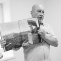 Ausstellung von Romualdas Požerskis „Rabatte 1974 – 1992“ – im Ausstellungsraum des Herrenhauses Užpaliai