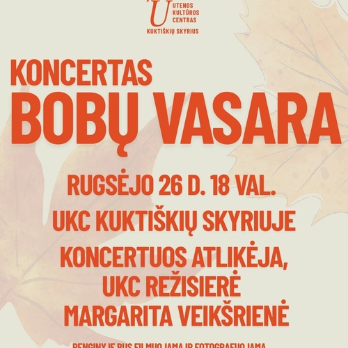 Concert "L'été de Bob" à Kuktiškės